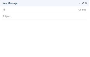Compose mail options.