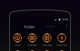 Gold Dragon Icon Pack screenshot 2