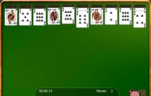 Golden Spider Solitaire screenshot 1