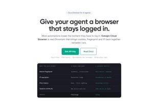 Gologin Cloud Browser screenshot 1