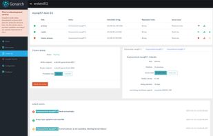 A failover operation when primary is down