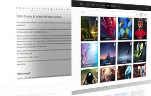 GoNevis.com Editor and File Manager look.