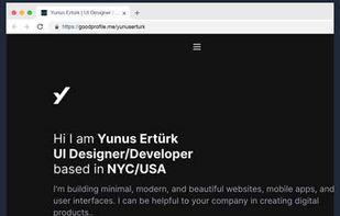 goodprofile{me} screenshot 1