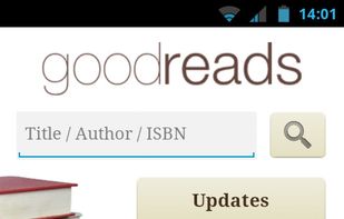 Goodreads screenshot 1