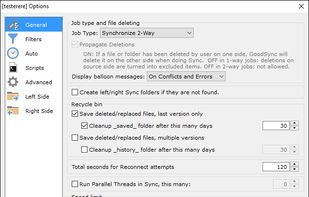 GoodSync screenshot 1