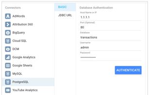 There are a ton of connection options, and more are being constantly added, such as PostgreSQL.