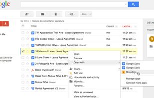 Google Drive screenshot 1