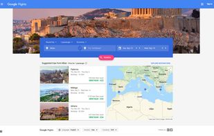Google Flights screenshot 2