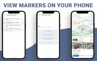 Available for Jira Mobile apps
View markers on all type of Jira mobile applications.
Copy address and geo-coordinates for using at work.