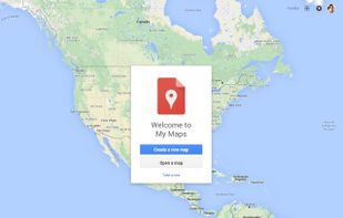 Google My Maps screenshot 1