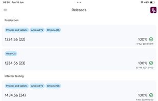 Google Play Console screenshot 2