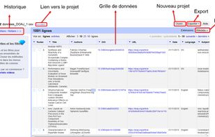 OpenRefine screenshot 2