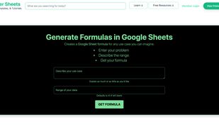 Google Sheets Formula Generator screenshot 1