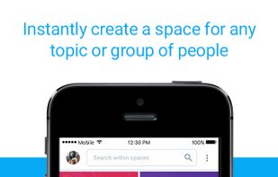Google Spaces screenshot 1