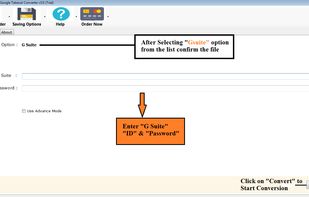 Google Takeout File Converter screenshot 1