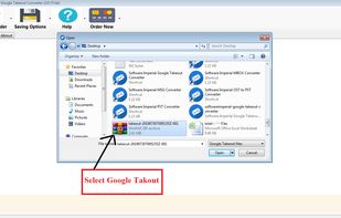 Google Takeout File Converter screenshot 3