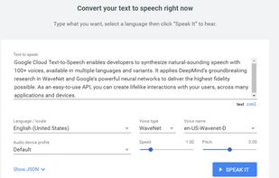 Google Text To Speech AI screenshot 1