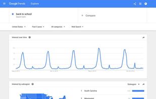 Google Trends screenshot 1