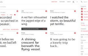 Test fonts with your own custom text