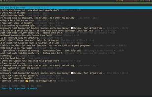 GopherTube screenshot 1