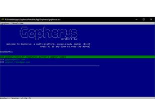 Gopherus screenshot 1