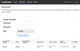 GoPodder screenshot 2