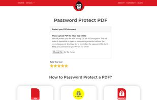 Encrypt PDF Tool