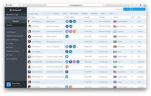 GoSquared Customer Data Hub – one place to view all of all your leads, users and customers. Segment and trigger marketing automation by their real time browsing activity.