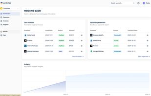 Dashboard page