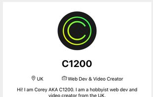 A page using the light theme