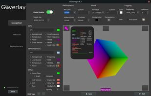 Goverlay screenshot 1