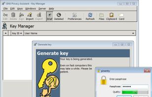 GPG4Win screenshot 1