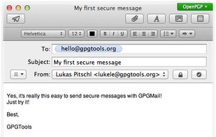 GPGTools screenshot 2