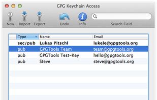 GPGTools screenshot 1
