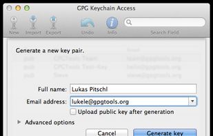 GPGTools screenshot 1