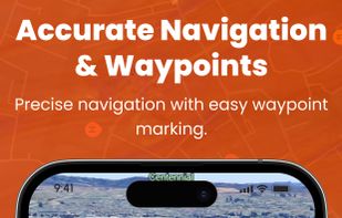 Get precise GPS navigation with easy waypoint marking. Track your route accurately, mark important locations, and navigate confidently using advanced GPS tracking technology.