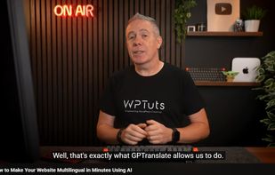 GPTranslate for WordPress screenshot 1