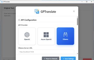 GPTranslate screenshot 2