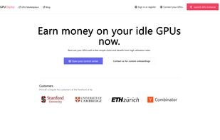 GPUDeploy screenshot 2