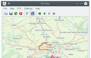 GPXSee on Linux