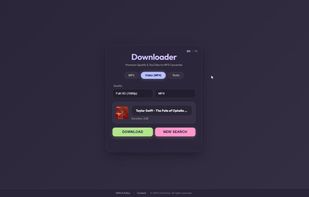Video Download Page