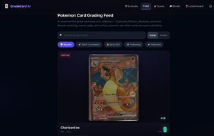 An example of a card in the feed.