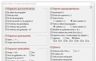 Grammalecte screenshot 2