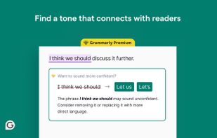 Grammarly screenshot 1