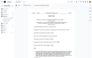 Regulatory obligations Inventory