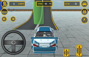 Grand Theft Car Sky Auto Stunt screenshot 1