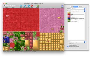 File view can be colored. This image shows coloring files by file type