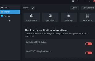 Grapejuice screenshot 1