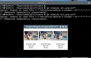 GraphicsMagick screenshot 1