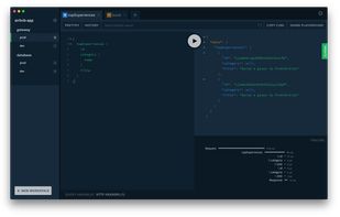 GraphQL Playground screenshot 1